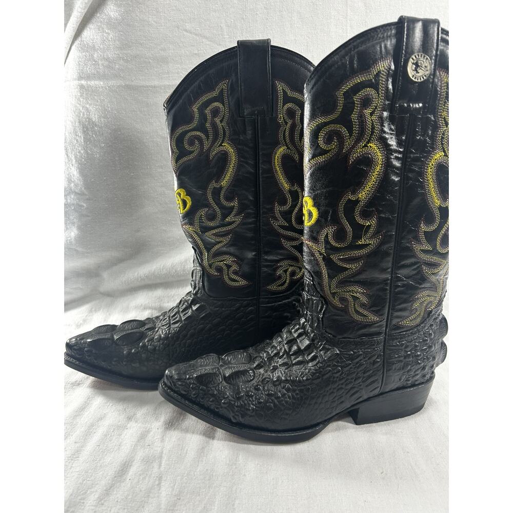 Rogers Western Boots Leather Mexico Men Sz 7